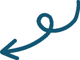 icono de flecha azul