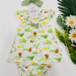 Vestido+Braga+Cinta Peras Babybol