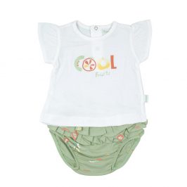 Conjunto Braga Camiseta Algodón Cool Fruit Babybol