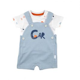 Conjunto Peto Camiseta Algodón Car Babybol