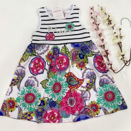 Vestido algodón Brave Flores