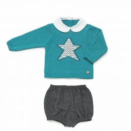 Conjunto pantalón Estrella Verde- JULIANA