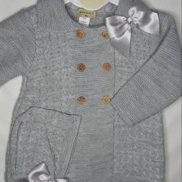 Abrigo con capota Gris Maria´s