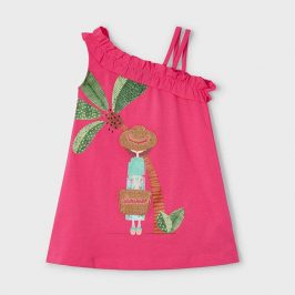 Vestido asimetrico MAYORAL