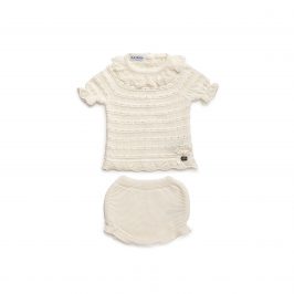 Conjunto Braga  Punto Pasacintas crudo- JULIANA
