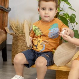 Conjunto 2 Piezas algodón Tiger BABYBOL