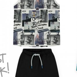 Conjunto niño con camiseta tirantas Yatsi