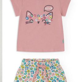 Conjunto bebe niña leopardo Yatsi
