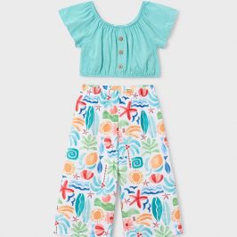 Conjunto Pantalón Largo Estampado MAYORAL