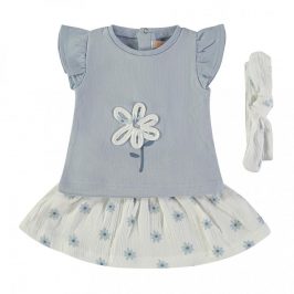 Conjunto 2pzas   cinta flor BABYBOL