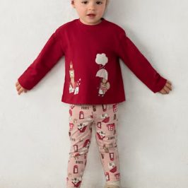 Conj  diadema y legging estampado Lluvia MAYORAL