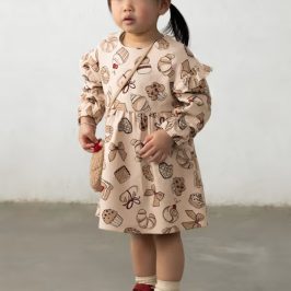 Vestido estampado con bolso MAYORAL