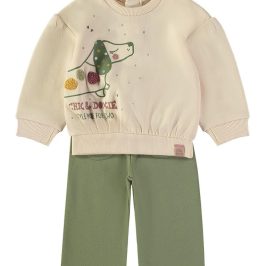Conjunto algodón sudadera y malla Chic MAYORAL