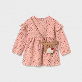 Vestido estampado con bolso MAYORAL
