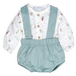 Conjunto Pololo bebé mint Calamaro Arosa CALAMARO