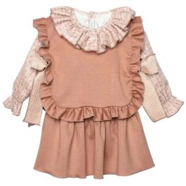 Conjunto 3 piezas niña rosa viejo CALAMARO
