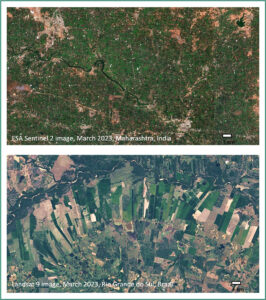 Satellite imagery alongside ground measurements will be analysed using the Agmatix platform, to inform sustainable on-farm decisions. - Photo: PR Newswire