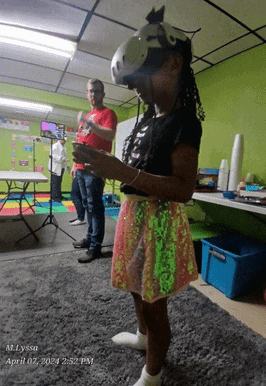 VR girl School Events
