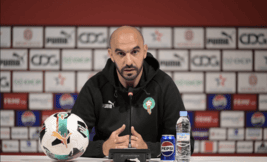 Walid Regragui : "la sélection du Maroc est la plus difficile à gérer au monde".