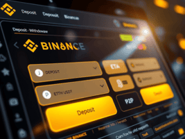 Binance Ein/ Auszahlung
