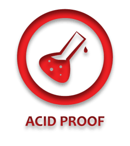 Acid proof
