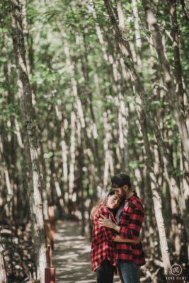 Prewedding at Tung Prong Thong and Khao Laem Ya Thailand