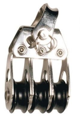 POULIE TRIPLE FIXE - /ROULEMENTS AIGUILLES D 20MM