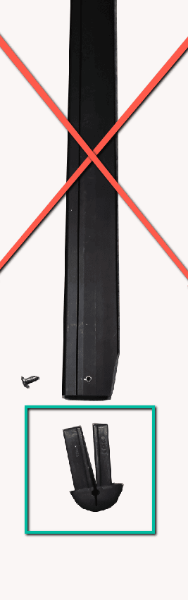 EMBOUT DE BARRE DE FLECHE