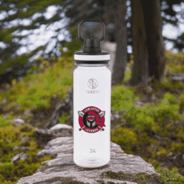 Bulk Full Color Printed Takeya 24oz Bottle with Spout Lid