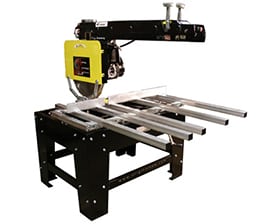 Original's Metal Cutting Radial Arm Saw Product Highlight