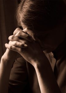 Woman praying - Be Counseled Biblically with a christian Biblical counselor