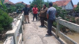 Jembatan Hampir Ambruk! Dampak Proyek BBWS, Anggota DPRD Kiki: Meminta PT. Brantas dan BBWSCC Segera Diperbaiki 