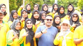 Bupati Subang, Reynaldy Putra Andita didampingi Sekda dan jajarannya melakukan kunjungan ke Kecamatan Compreng dalam rangka kegiatan Saba Desa.