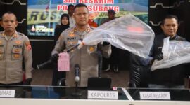 Sat Reskrim Polres Subang mengamankan 12 remaja yang diduga terlibat dalam tawuran. Dok foto. Humas Polda Jabar.