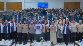 Polda Jabar bekali ribuan mahasiswa baru Institut Teknologi Bandung (ITB) dengan edukasi terkait pencegahan dan penanganan kekerasan di lingkungan kampus.