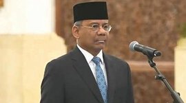 Saat Suahasil Nazara dilantik sebagai Menteri Keuangan pada Senin, 14 September 2026 oleh Presiden Prabowo Subianto di Istana Negara, Jakarta. Poto. Setpres RI