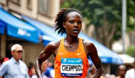 alt= Ruth Chepng'etich suspendue 3 ans