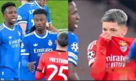 alt= suspension Gianluca Prestianni UEFA