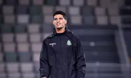 alt= Youssef El Fahli, attaquant de l'AS FAR.