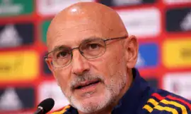 alt= Luis De La Fuente, sélectionneur d'Esapane.