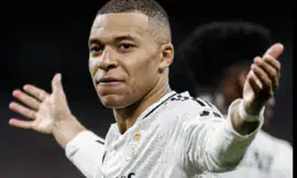 alt= Kylian Mbappe touché au genou manquera le choc face à Manchetser City en Ligue des champions.