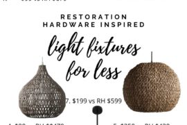 restoration hardware dupes