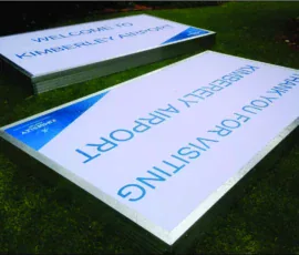 Flexface Lightbox sign