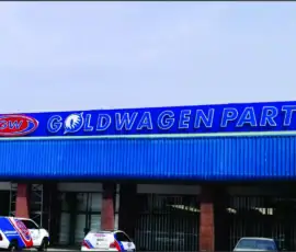 3D Sign on Roof