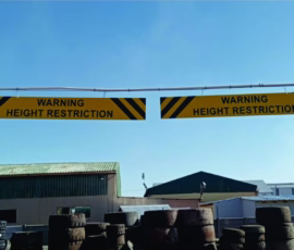 Reflective vinyl sign boards