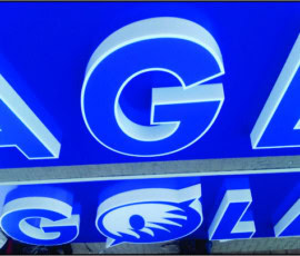 3D Acrylic Fabricated Letters, LED Illuminated