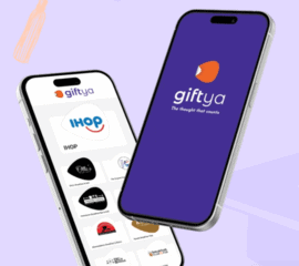 Gift Card app on a phone