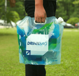 collapsible water bag