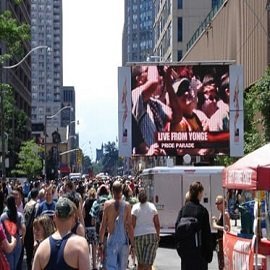 19. Mobile Truck Led Panel In America
