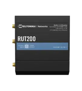 Teltonika RUT200 industrial 4G LTE router for secure and reliable connectivity solutions